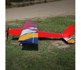 Avión OMPHOBBY Challenger Rojo aprox 1,25m PNP