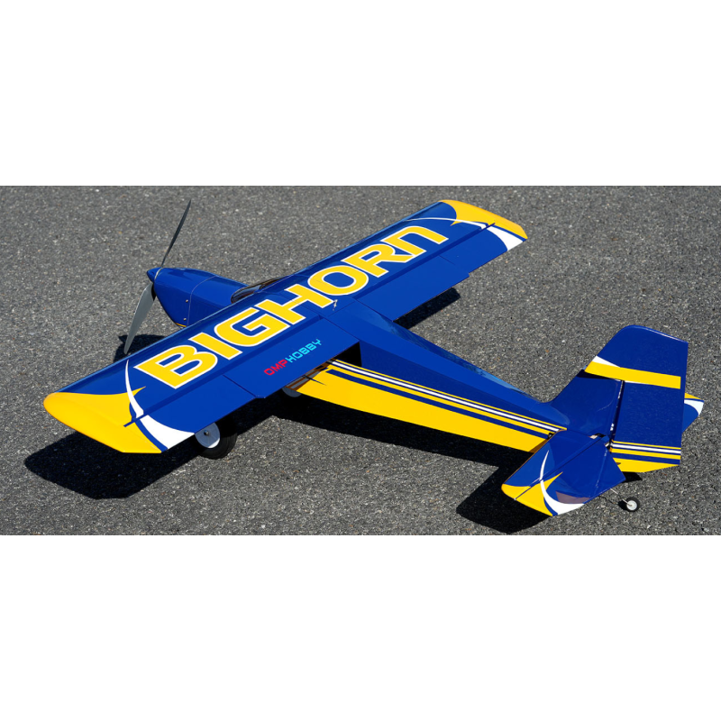 Aeromobili OMPHOBBY BigHorn PRO Blu circa 1,25 m PNP