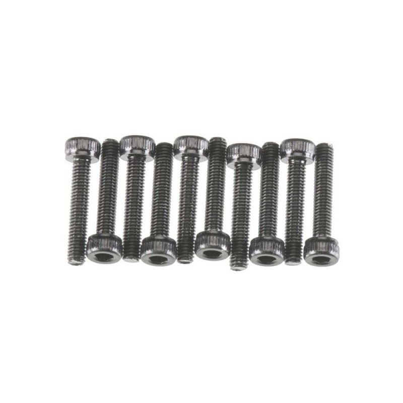 AXIAL AXA087 Cabeza cilíndrica M3x16mm Óxido negro (10)