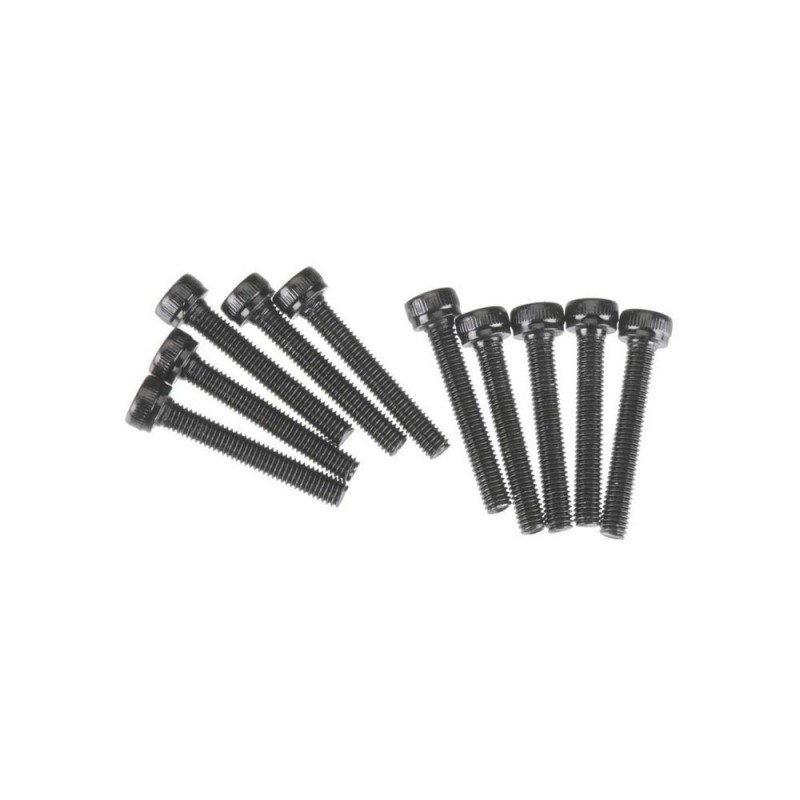 AXIAL AXA088 Cabeza cilíndrica M3x20mm Óxido negro (10)