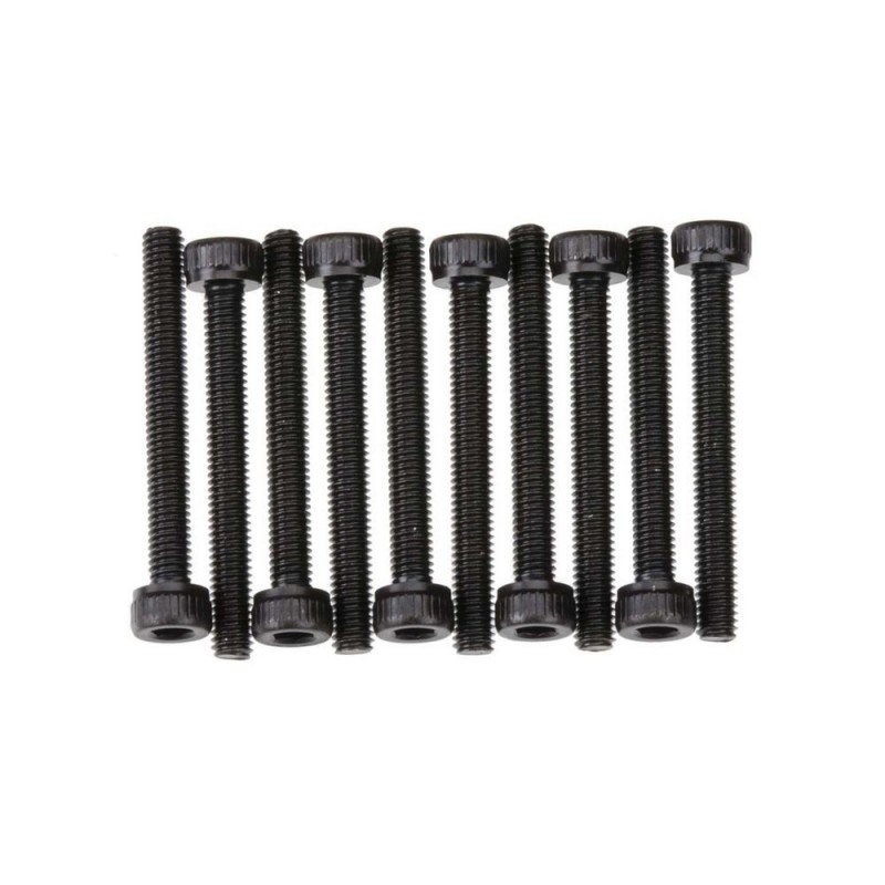 AXIAL AXA089 Cabeza cilíndrica M3x25mm Óxido negro (10)