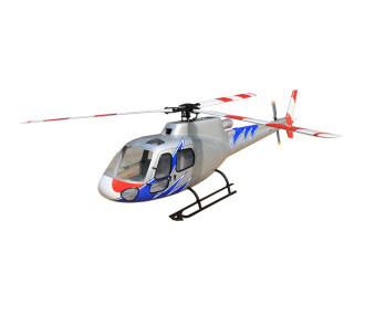 Fuselage Helicoptere Taille 600 - AS350  Helicoptère Bresilien -Version KIT