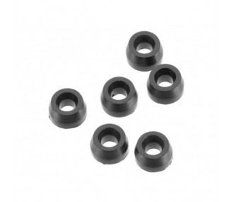 AXIAL AX30113 Rubber Bump Stop 3.6x7x4 (6)