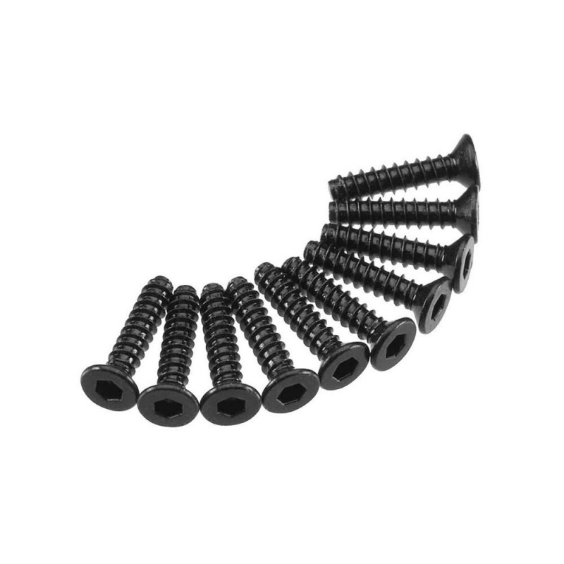 AXIAL AXA1260 Hex Socket Flat Head Screw M2.5x12mm (10)