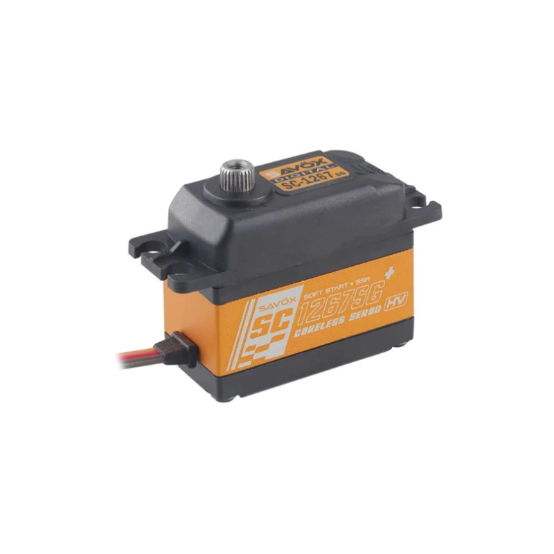 Savox SC-1267SG+ standard digital servo (62g, 25kg.cm, 0.085s/60°)