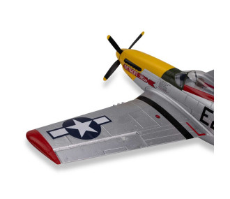 UMX P-51D Mustang "Detroit Miss" BNF Basic con AS3X e selezione SAFE