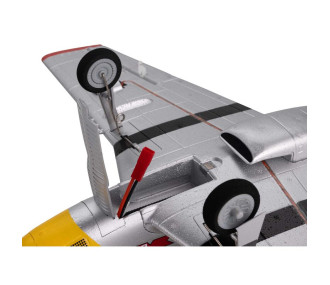 Avion UMX P-51D Mustang “Detroit Miss” BNF Basic avec AS3X et SAFE Select