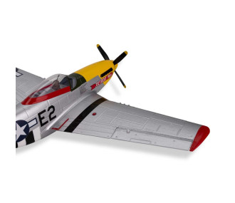 Avion UMX P-51D Mustang “Detroit Miss” BNF Basic avec AS3X et SAFE Select