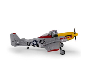 Avion UMX P-51D Mustang “Detroit Miss” BNF Basic avec AS3X et SAFE Select