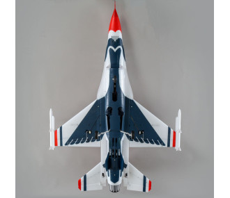 Jet F-16 Thunderbirds 70mm EDF Jet BNF Basic con AS3X e SAFE Select