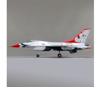 Jet F-16 Thunderbirds 70mm EDF Jet BNF Basic con AS3X e SAFE Select