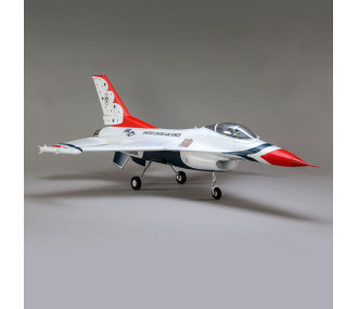 Jet F-16 Thunderbirds 70mm EDF Jet BNF Basic con AS3X e SAFE Select