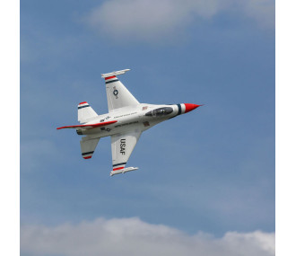 Jet F-16 Thunderbirds 70mm EDF Jet BNF Basic con AS3X e SAFE Select