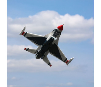 Jet F-16 Thunderbirds 70mm EDF Jet BNF Basic con AS3X e SAFE Select