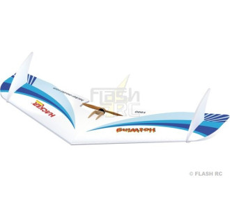 Hotwing 1000 STING blauer fliegender Flügel ARF Hacker ModeL