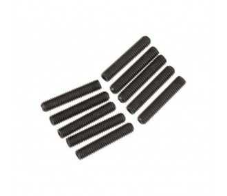 AXIAL AXA186 Set di viti M3x16mm in ossido nero (10)