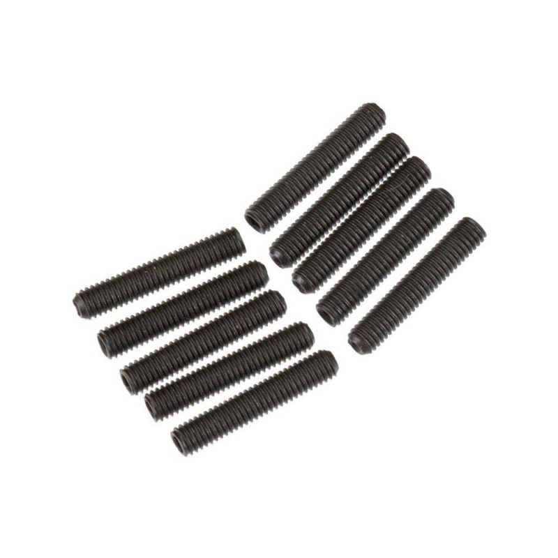 AXIAL AXA186 Tornillo de fijación M3x16mm Óxido negro (10)