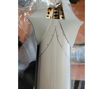 Aereo VQ Modello P-40 Kitty Hawk 1,57m "declassificato