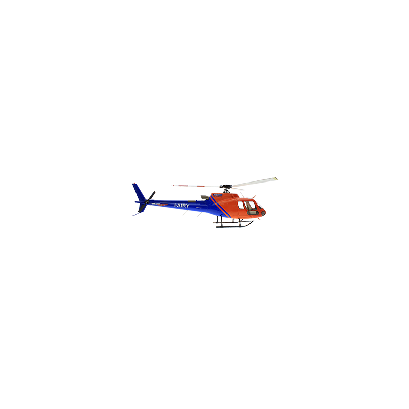 fuselage Helicoptere - taille 470 - AS350  nouvelle peinture version Kit