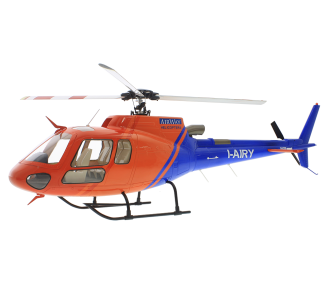 fuselage Helicoptere - taille 470 - AS350  nouvelle peinture version Kit