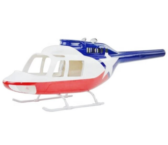 Fuselage Helicoptere 450size Bell 206 NEWS2