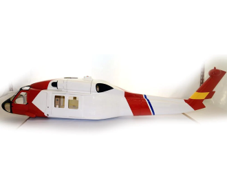 Fuselage Helicoptere Classe 600 - HH-60 JAYHAWK nouvelle peinture