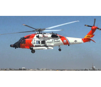 Fuselage Helicoptere Classe 600 - HH-60 JAYHAWK nouvelle peinture