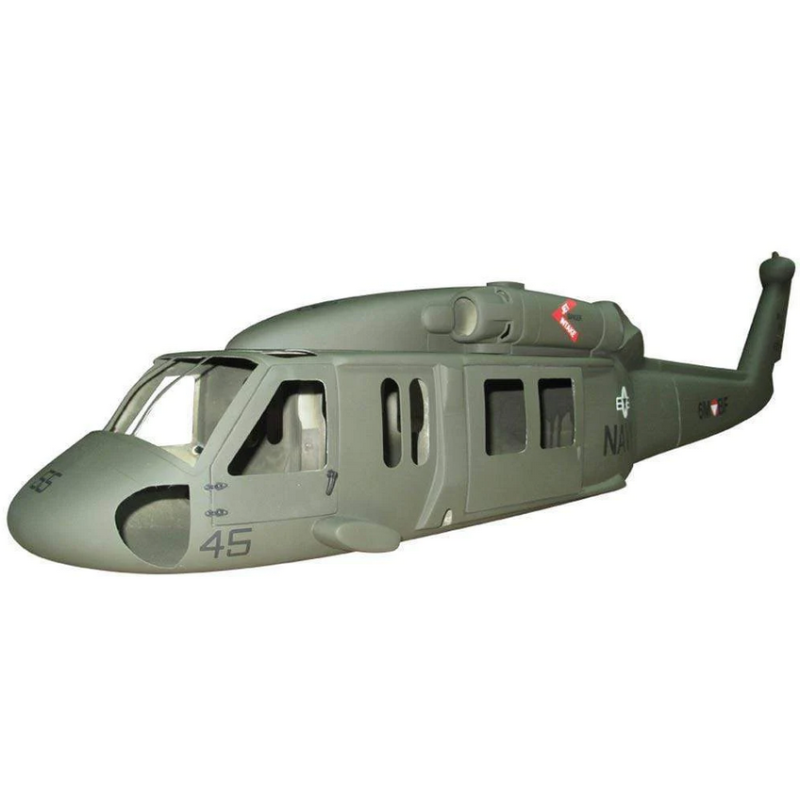 Fuselage Helicoptere Classe 500 - UH-60 peinture militaire