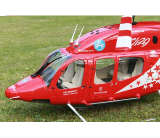 Fuselage Helicoptere classe 600 - B429 Peinture Air Zermatt