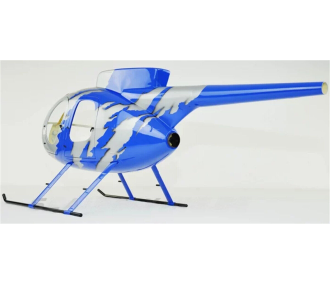 Fuselage Helicoptere Classe 700 - MD500E Peinture Bleue G-Jive