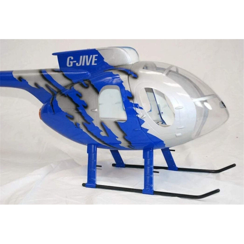 Fuselage Helicoptere Classe 470 - MD500E Peinture Bleue G-Jive