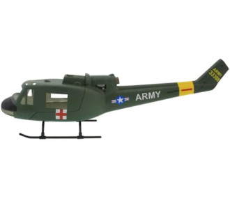 Fuselage Helicoptere classe 500 - Bell UH-1D peinture militaire
