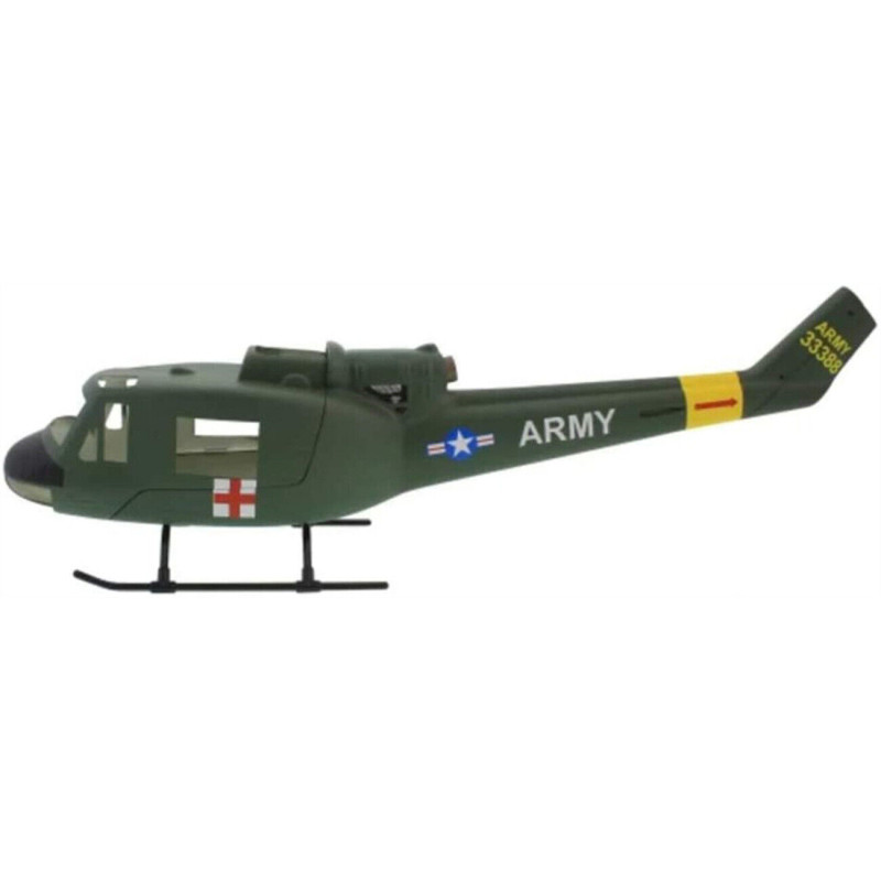 500 size Bell UH-1D military painting