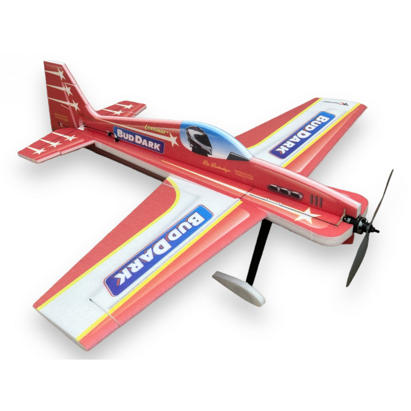 Aereo RC Factory Laser XL rosso circa 1,06m