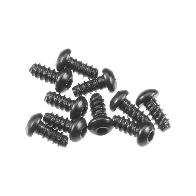 AXIAL AXA0422 Bussola esagonale a bottone autofilettante Hd M2.6x6mm Blk