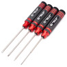 Set of 4 Allen screwdrivers 1.5/2/2.5/3mm - Hobbytech