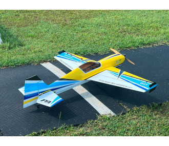 Aeromodello Precision Aerobatics Katana 60 Giallo ARF circa 1,60m