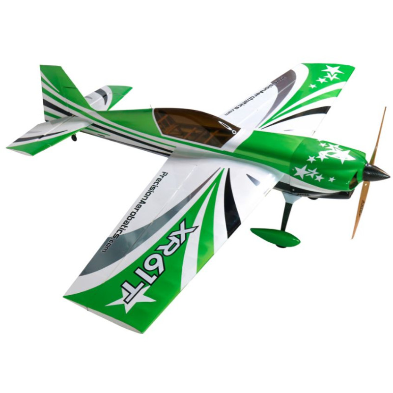 Aircraft Precision Aerobatics XR 61 T green ARF approx.1.55m