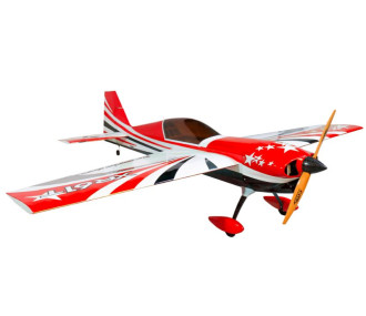 Avión Precision Aerobatics XR 61 T rojo ARF aprox.1.55m