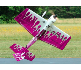 Avion Precision Aerobatics Addiction (V3) mauve ARF env.1.00m - avec LEDs