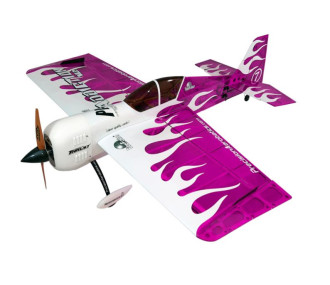 Aeromodello Precision Aerobatics Addiction (V3) malva ARF circa 1,00m - con LED