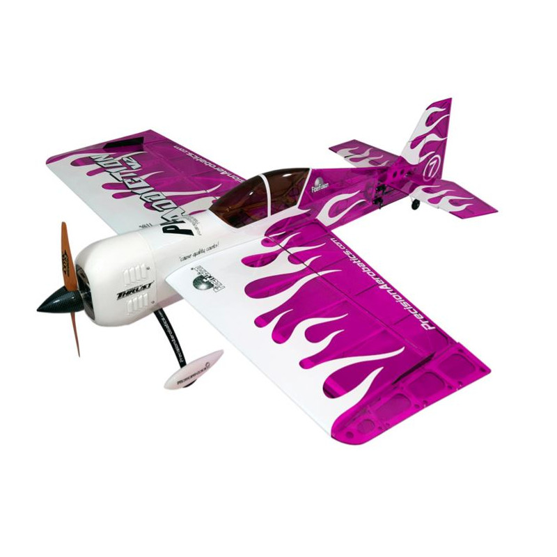 Aeromodello Precision Aerobatics Addiction (V3) malva ARF circa 1,00m - con LED