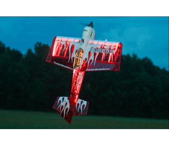 Precision Aerobatics Addiction (V3) rosso ARF circa 1,00m - con LED