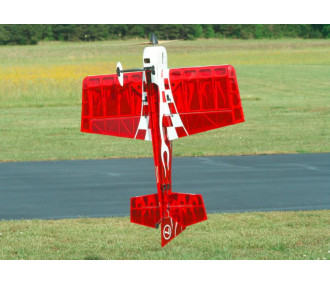 Avion Precision Aerobatics Addiction (V3) rouge ARF env.1.00m - avec LEDs