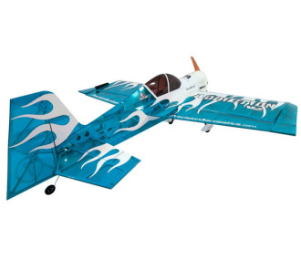 Precision Aerobatics Addiction (V3) Flugzeug blau ARF ca.1.00m - mit LEDs