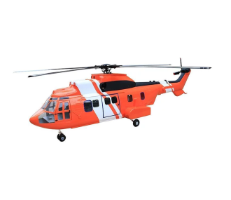 Helicopter Fuselage Class 800 225 Orange White Super Puma KIT Version