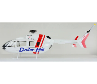 Fusoliera elicottero Classe 800 EC145 T1 Doctor Heli Versione KIT