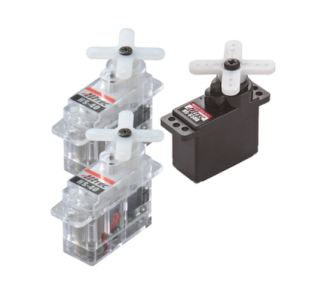 Indoor servo set (2xHS40 + 1xHS65HB) Multiplex