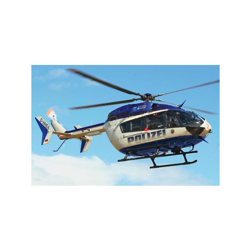 Fuselage Helicoptere Classe 800 EC145 T2 Polizei DE KIT Version