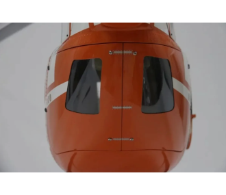 Helicopter Fuselage Class 800 EC145 T2 Red White KIT Version